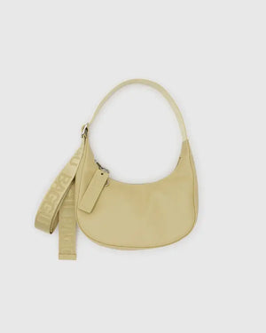 BAGGU Crescent Bag Small - Recycled Leather