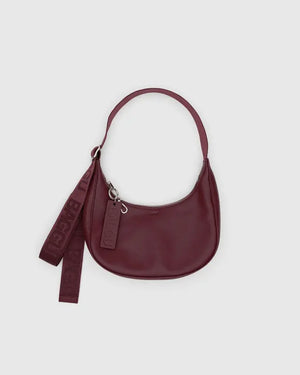 BAGGU Crescent Bag Small - Recycled Leather