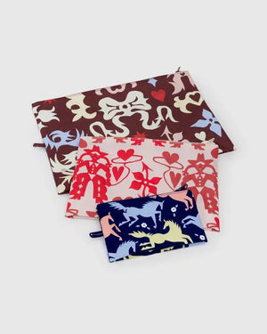 BAGGU Go Pouch Set - Recycled