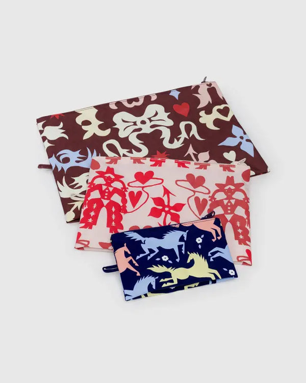 BAGGU Go Pouch Set - Recycled