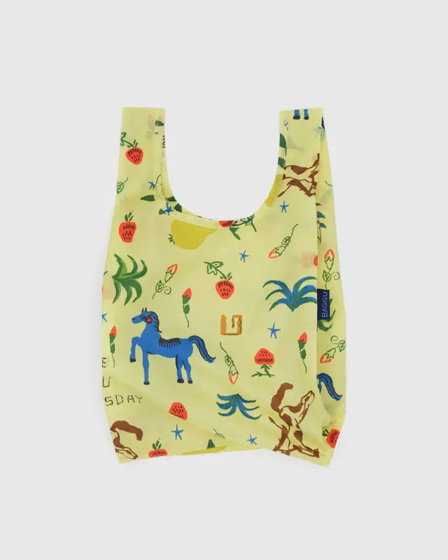 BAGGU Baby Reusable Bag エコバッグ BAGGU Reusable Packable Recycled Bag - Baby – Plastic Freedom