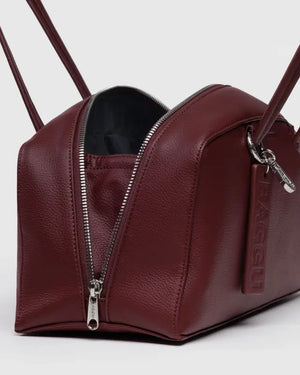 BAGGU Bowler Bag - Recycled Leather