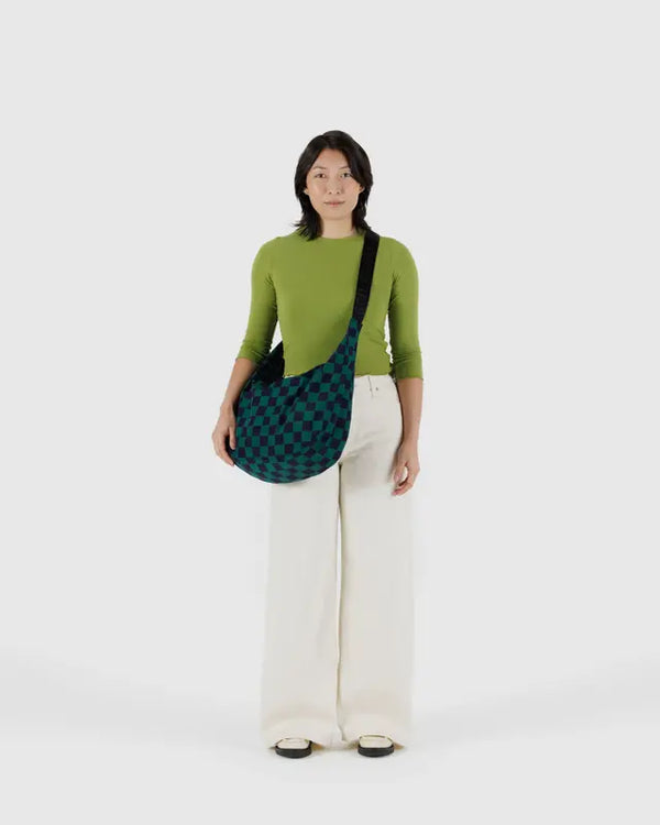 BAGGU Crescent Bag Large Extended 41" Strap - Recycled