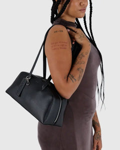 BAGGU Bowler Bag - Recycled Leather