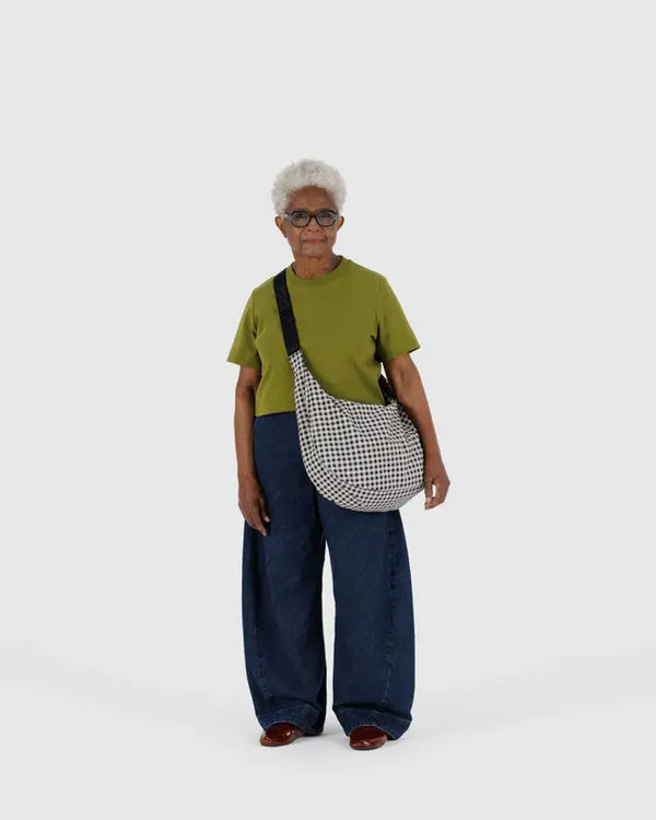 BAGGU Crescent Bag Large Extended 41" Strap - Recycled