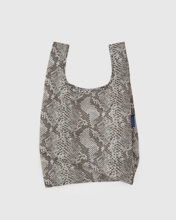 BAGGU MEMBERSHIP - FREE Reusable Packable Recycled Bag - Baby - Snakeskin