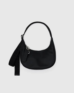 BAGGU Crescent Bag Small - Recycled Leather