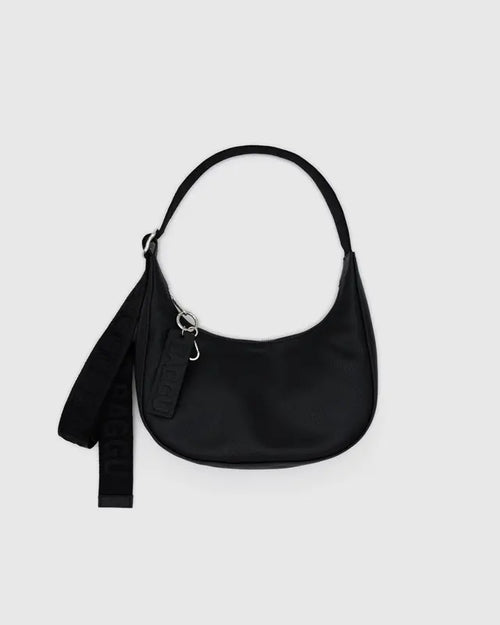 BAGGU Crescent Bag Small - Recycled Leather