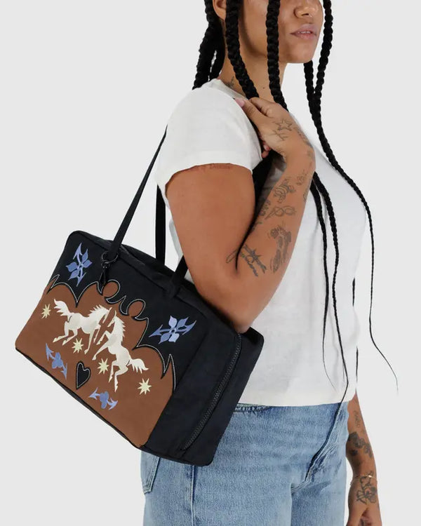 BAGGU Bowler Bag Medium - Recycled