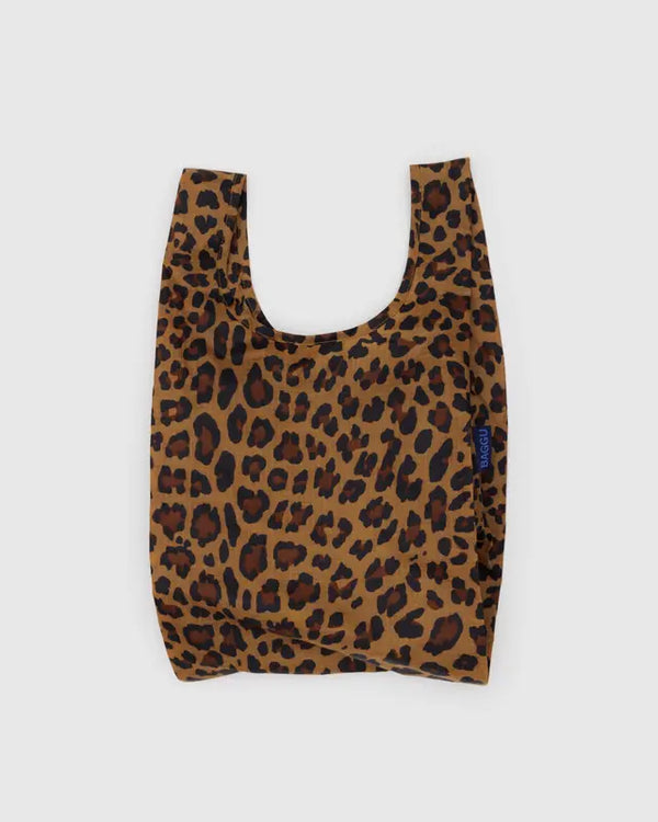 BAGGU MEMBERSHIP - FREE Reusable Packable Recycled Bag - Baby - Leopard
