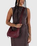 BAGGU Crescent Bag Small - Recycled Leather