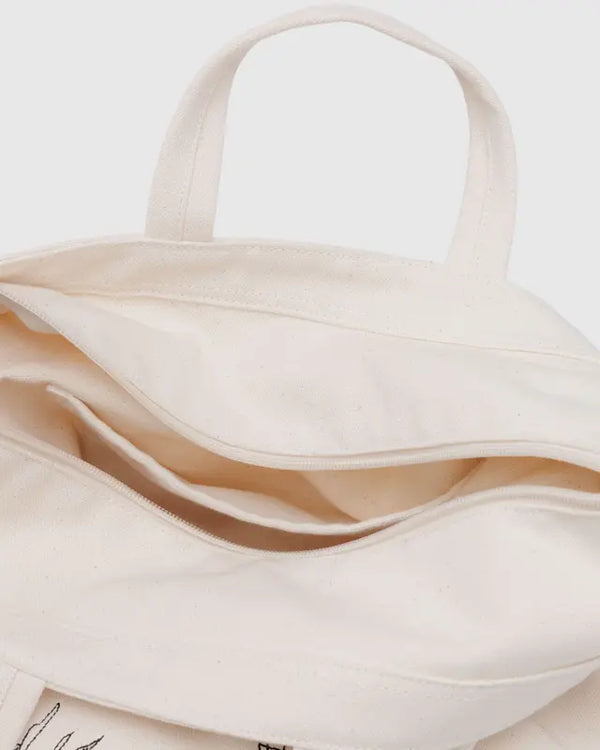 BAGGU Horizontal Zip Duck Bag - Recycled Cotton