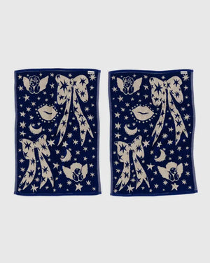 BAGGU Organic Cotton Hand Towel x2 Pack