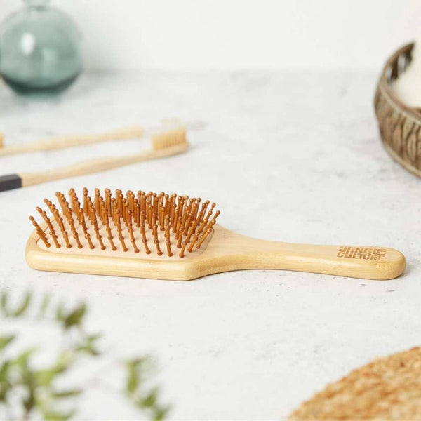 Jungle Culture Bamboo Paddle Hairbrush - Plastic Freedom