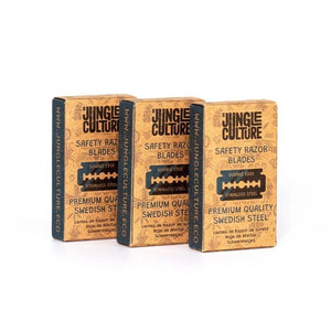 Jungle Culture Replacement Razor Blades - x100 Pack - Plastic Freedom