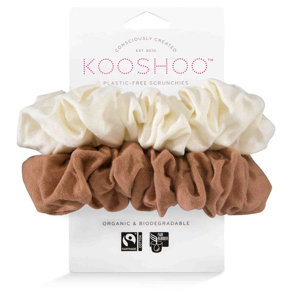 KooShoo Organic Hair Scrunchies - Plastic Freedom