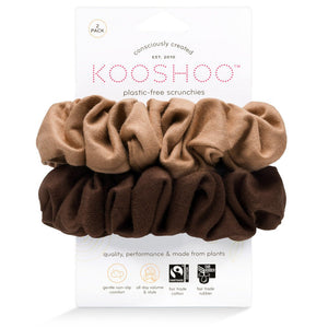 KooShoo Organic Hair Scrunchies - Plastic Freedom