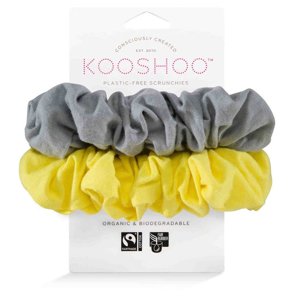 KooShoo Organic Hair Scrunchies - Plastic Freedom