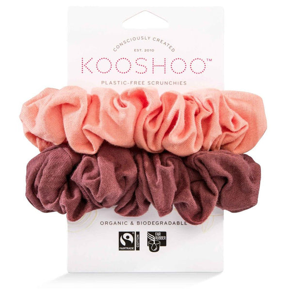 KooShoo Organic Hair Scrunchies - Plastic Freedom