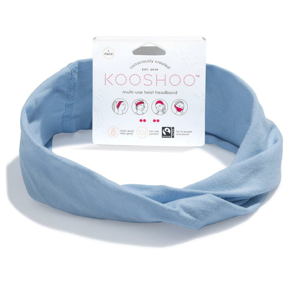 KooShoo Organic Twist Headbands - Plastic Freedom