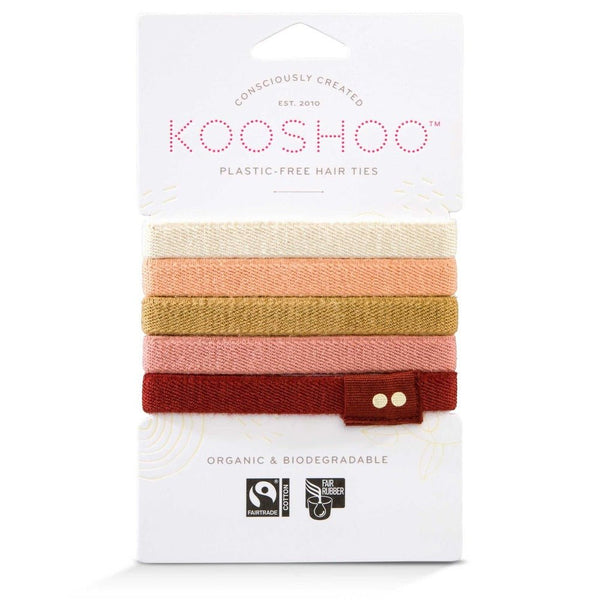 KooShoo Plastic Free Hair Ties - Plastic Freedom
