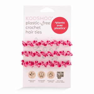 KooShoo Plastic Free Hair Ties - Crochet - Plastic Freedom