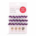 KooShoo Plastic Free Hair Ties - Crochet - Plastic Freedom