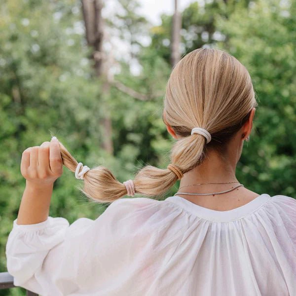 KooShoo Plastic Free Round Mondo Hair Ties - Plastic Freedom
