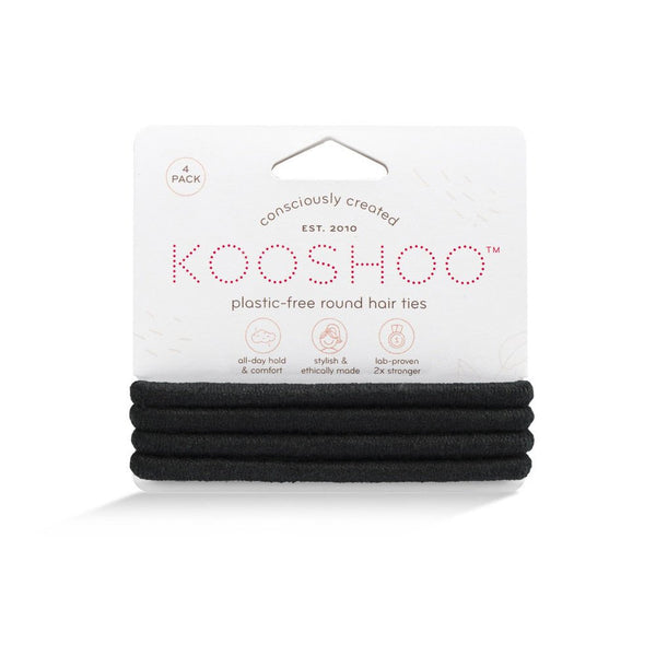 KooShoo Plastic Free Round Mondo Hair Ties - Plastic Freedom