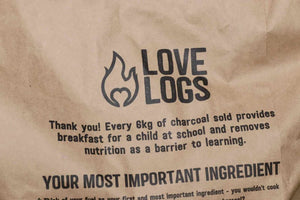 Love Logs Sustainable British Charcoal - Plastic Freedom
