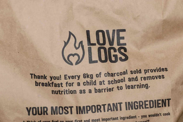 Love Logs Sustainable British Charcoal - Plastic Freedom