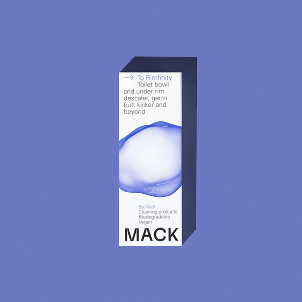 Mack To Rimfinity Toilet Cleaner - x2 Pods - Plastic Freedom