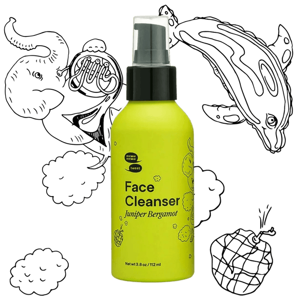 Meow Meow Tweet Face Cleanser - 112ml - Plastic Freedom