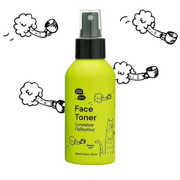 Meow Meow Tweet Face Toner - 112ml - Plastic Freedom