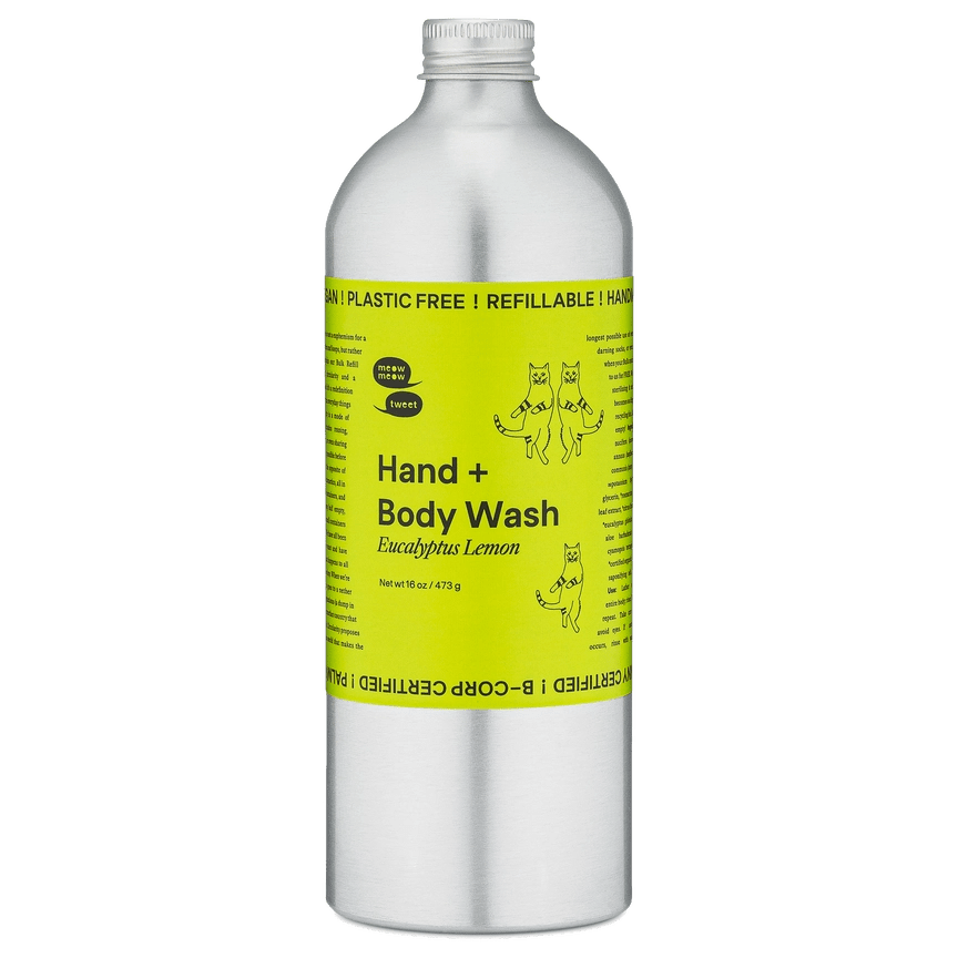 Meow Meow Tweet Hand & Body Wash - 500ml - Plastic Freedom