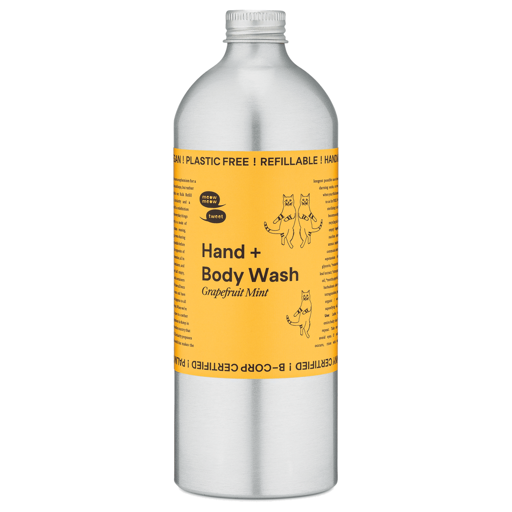 Meow Meow Tweet Hand & Body Wash - 500ml - Plastic Freedom
