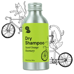 Meow Meow Tweet Sweet Orange Rosemary Dry Shampoo - 56g - Plastic Freedom