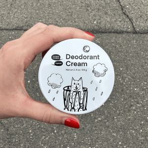 Meow Meow Tweet Vegan Deodorant Cream - Baking Soda Free - Plastic Freedom