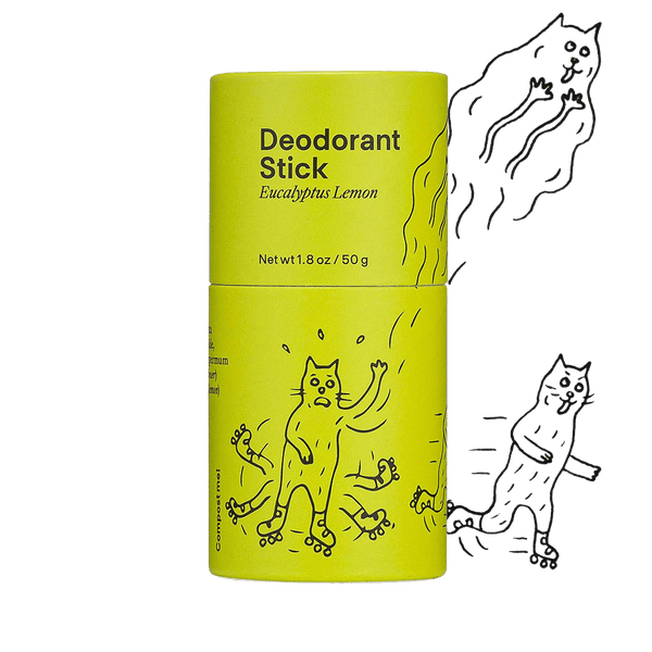 Meow Meow Tweet Vegan Deodorant Stick - Plastic Freedom