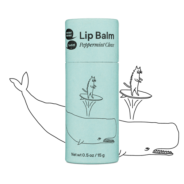 Meow Meow Tweet Vegan Lip Balm - 15g - Plastic Freedom