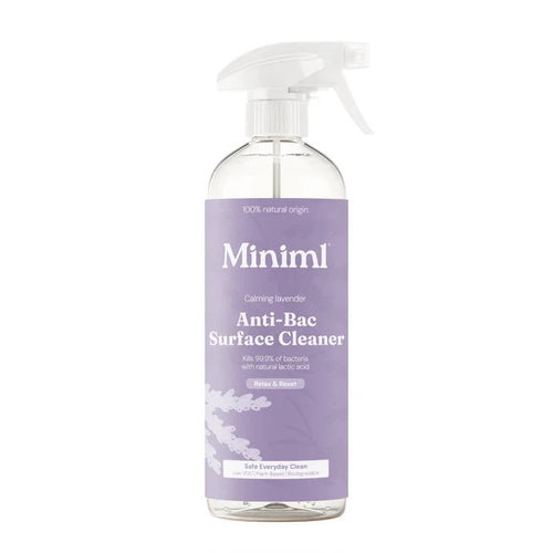 Miniml Anti-Bac Surface Cleaner French Lavender - Home Refill - Plastic Freedom