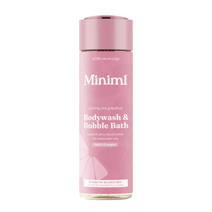 Miniml Bodywash + Bubble Bath Pink Grapefruit + Aloe Vera - Refill at Home - Plastic Freedom