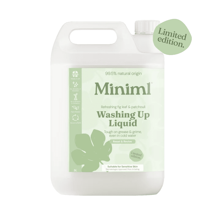 Miniml Fig & Patchouli Washing Up Liquid - Home Refill - Plastic Freedom