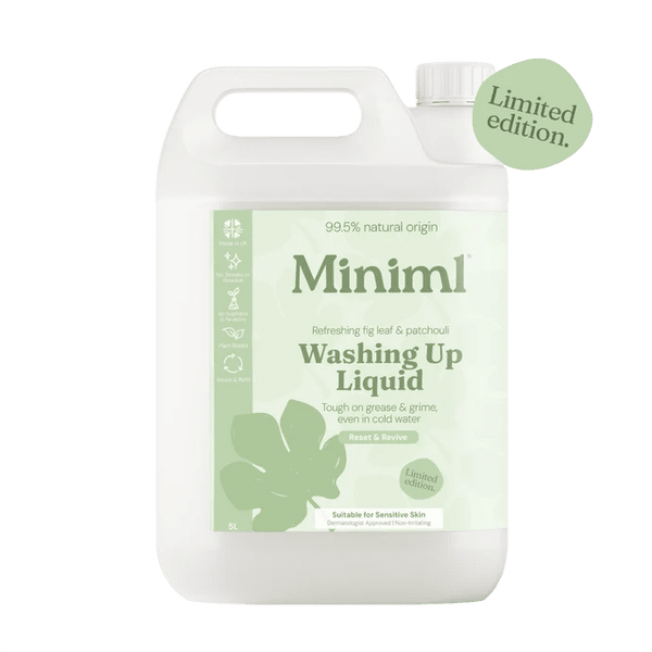 Miniml Fig & Patchouli Washing Up Liquid - Home Refill - Plastic Freedom