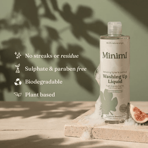 Miniml Fig & Patchouli Washing Up Liquid - Home Refill - Plastic Freedom