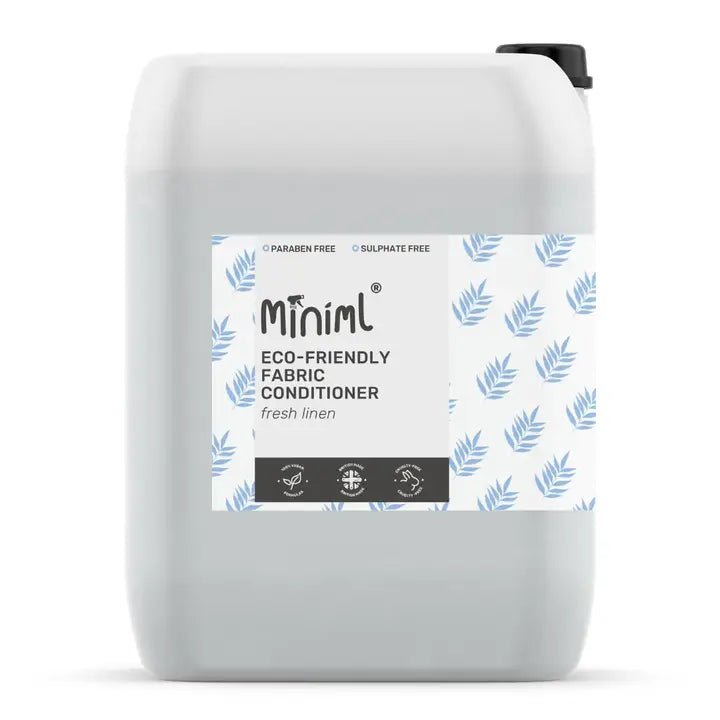 Miniml Fresh Linen Fabric Softener - Home Refill - Plastic Freedom