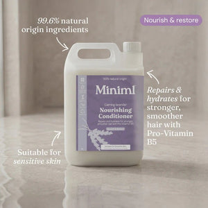 Miniml Nourish & Repair Conditioner English Lavender & Chamomile - Home Refill - Plastic Freedom