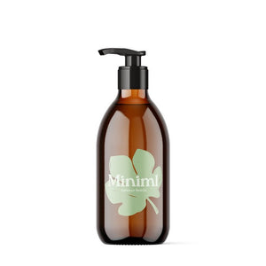 Miniml Reusable Glass Bottle with Pump Lid - 500ml - Plastic Freedom