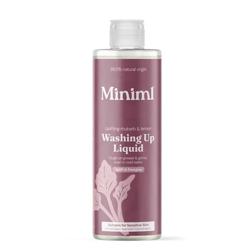 Miniml Rhubarb + Lemon Washing Up Liquid - Home Refill - Plastic Freedom