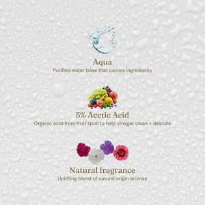 Miniml White Cleaning Vinegar - Sorrento Lemon - Plastic Freedom